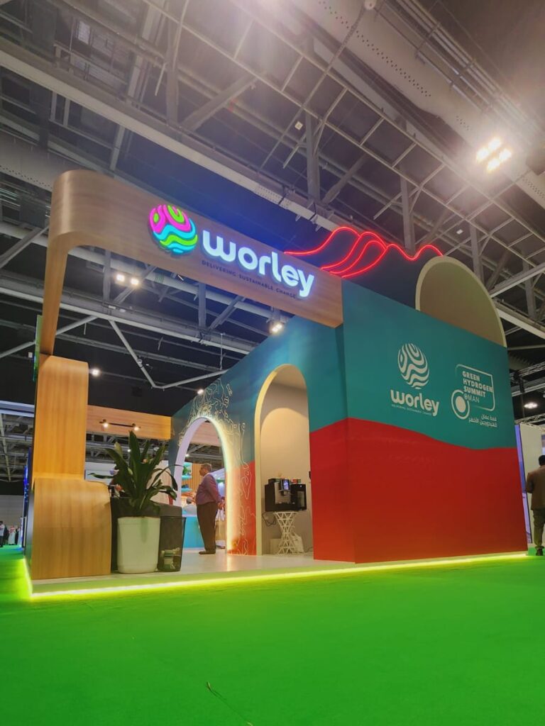 Worley Exhibition Booth