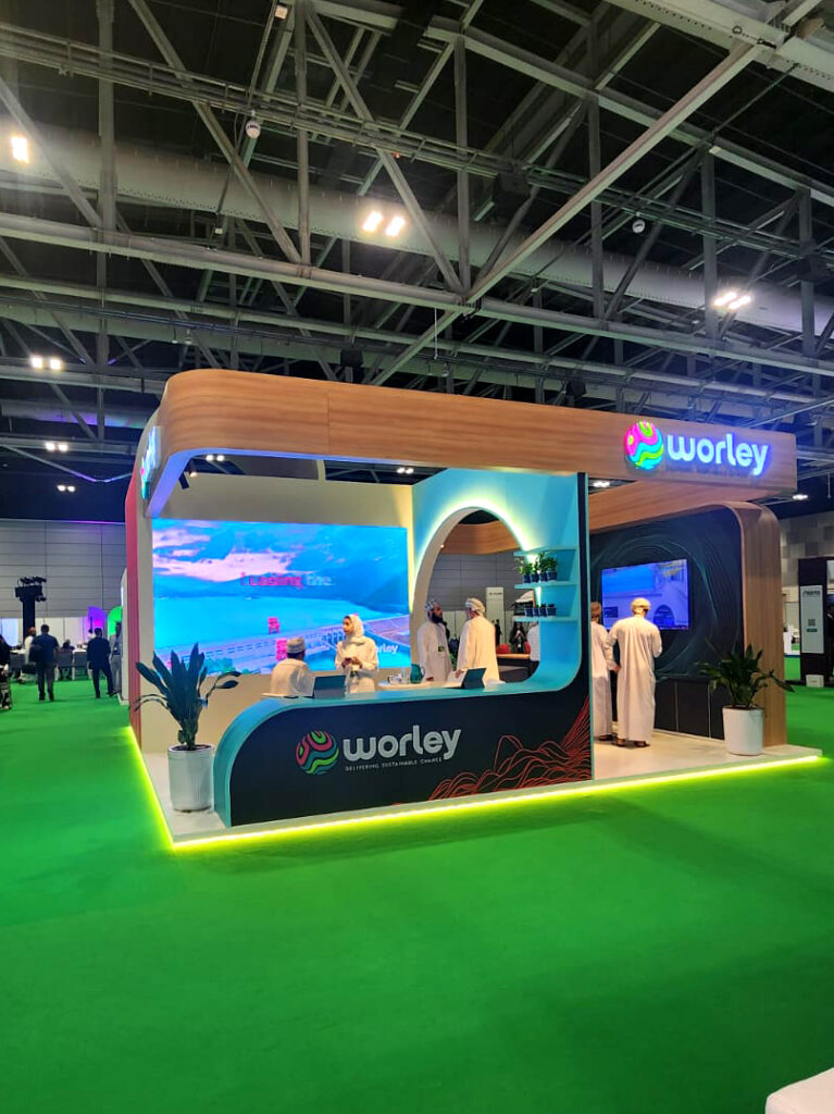 Worley Exhibition Booth